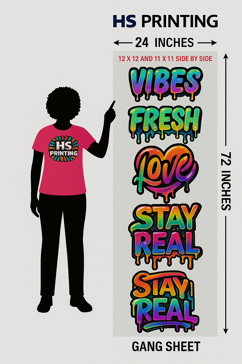 24" DTF GANG SHEET