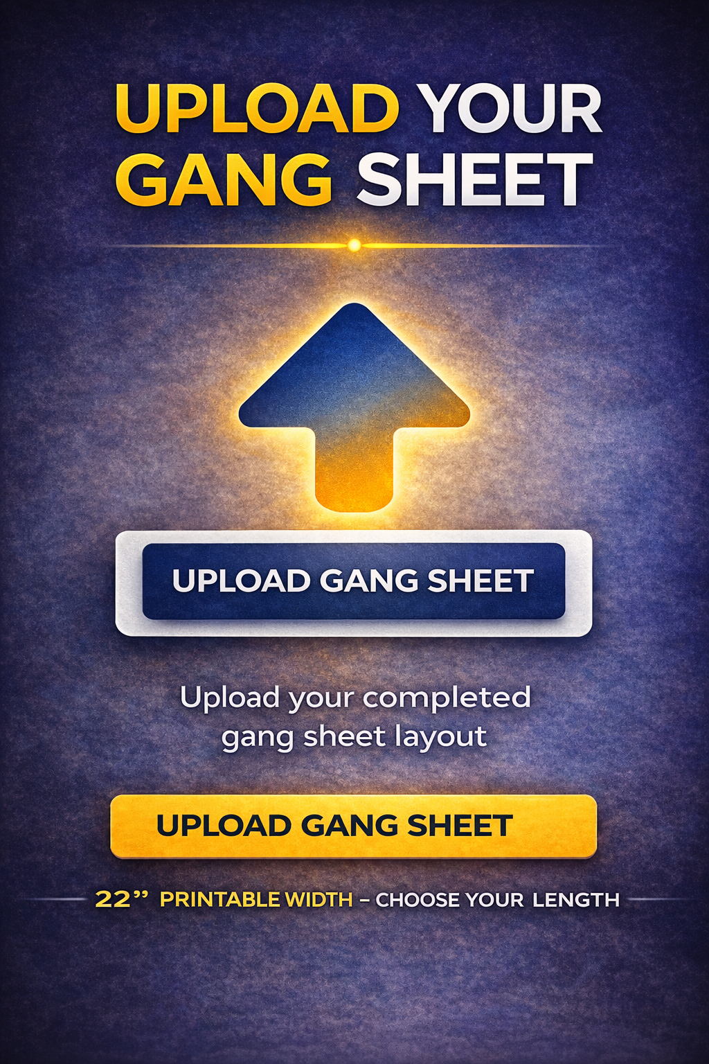 Upload Your Gang Sheet (DTF Transfers)