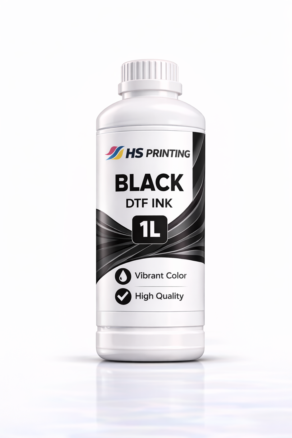 Premium DTF Ink 1L – CMYK & White