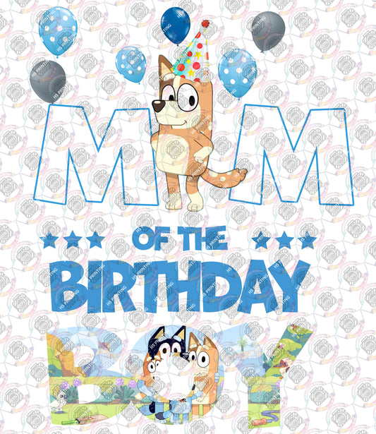 Mom of the Birthday DTF PNG – Instant Digital Download