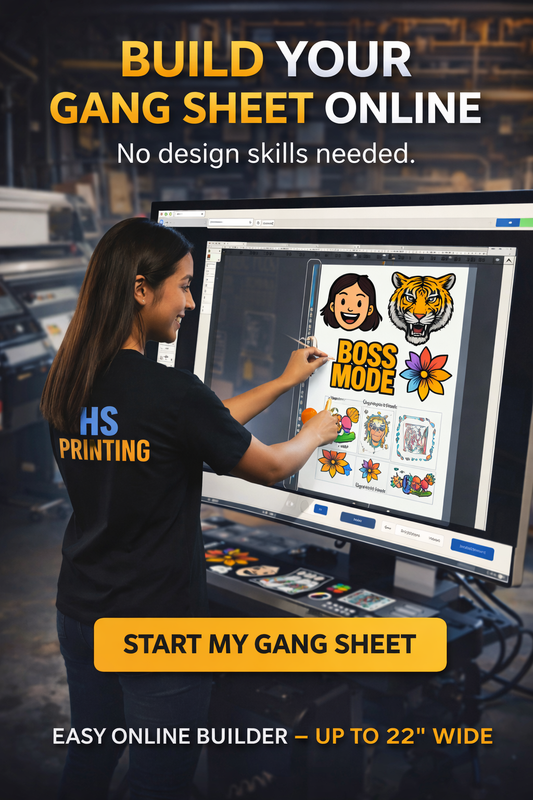 22" DTF GANG SHEET